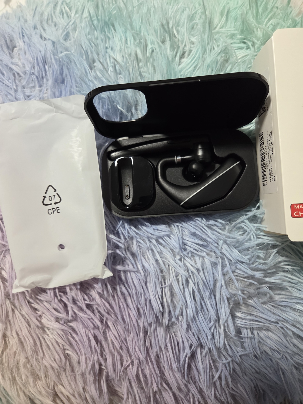 Black Wireless Bluetooth Earbuds with Charging Case - Comfort Fit